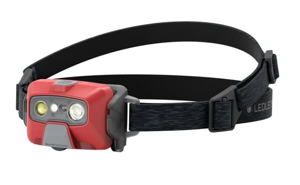 LEDLENSER Hodelykt HF6R Core - Rød Rød