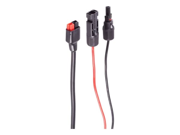 shiverpeaks BS02-450316, Kabel, Kopper, Sort, Rød, IP67, MC4, Hankjønn