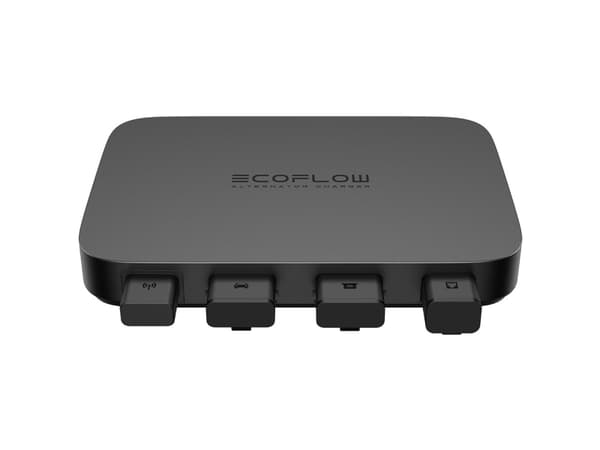 EcoFlow Power Hub Alternator Charger, PoE adapter, Svart, EcoFlow, DELTA Pro DELTA 2 Max DELTA Max 2000 DELTA 2, 242 mm, 194 mm