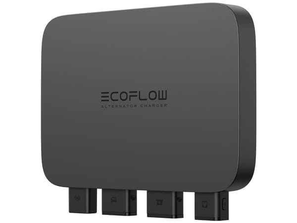 EcoFlow Power Hub Alternator Charger, Adapter skjerm, Sort, EcoFlow, DELTA Pro DELTA 2 Max DELTA Max 2000 DELTA 2, 242 mm, 194 mm