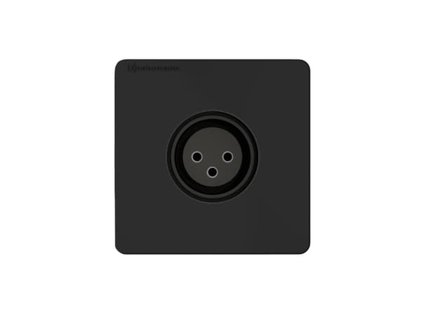 Kindermann 7457 000 412, XLR, antrasiitti, muovi, 4 cm, 1 kpl