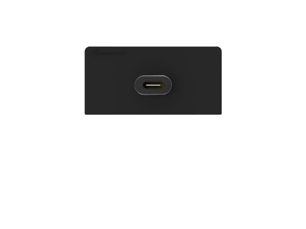 Kindermann 7457 000 549, USB C, USB 3.2 Gen 1 (3.1 Gen 1), Antracit, Plast, 3,5 cm, 1 styck
