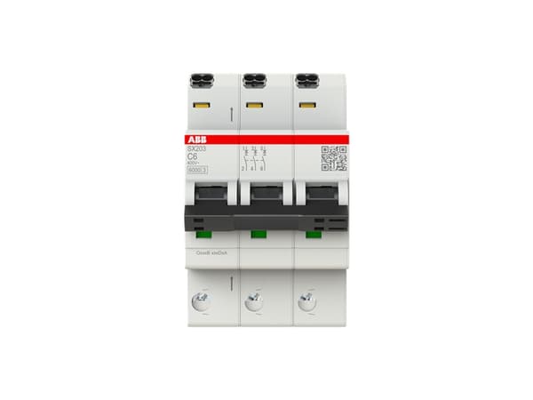 ABB SX203-B16, Dvärgbrytare, 6000 A, IP20