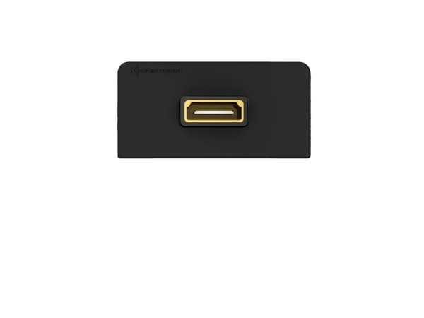 Kindermann 7457 000 542, HDMI, Antracit, Plast, 5,2 cm, 1 styck