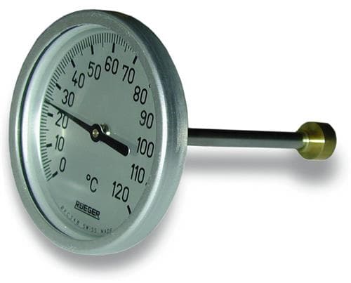 Levylämpömittari ø100mm