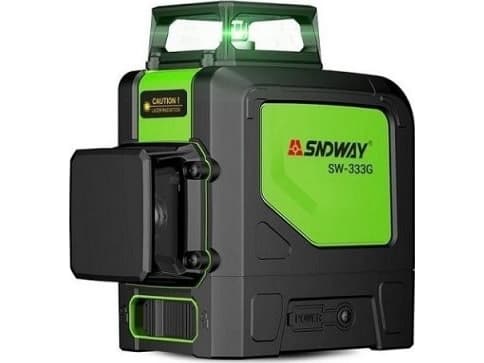Sndway2 Lasernivå 3D, opptil 30m, grønn stråle