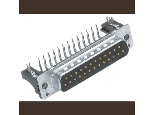 Harting 09 66 162 6817, D-Sub 9-pin M, Svart, Metallisk, Glasfiber, Stål, Termoplastisk harts, Koppar, 10 mO, 1000 V