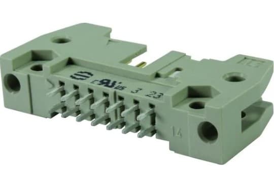 Harting 09 18 550 6914, SEK-18 SV, Grå, Termoplastpolyester (PBT), 500 V, 1 A, 100 N