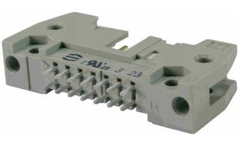 Harting 09 18 540 6904, SEK-18 SV, Grå, Hankoppling, Rak, Termoplastpolyester (PBT), Koppar