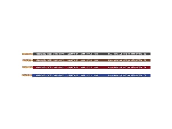 Helukabel 64163-152 Enkeltleder H07V2-K 1 x 4 mm² Gul 152 m