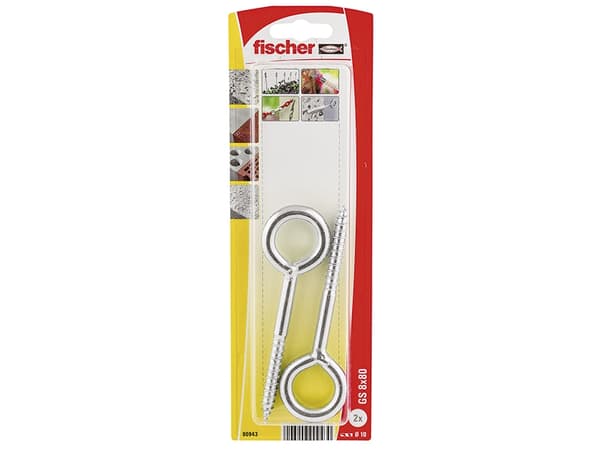 Fischer 90943 screw/bolt 80 mm 2 pc(s) Screw kit