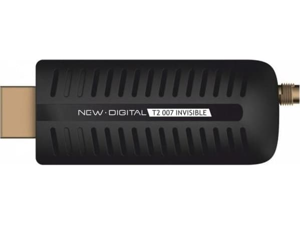 Tuner TV New Digital T2 007 Invisible DVB-T2