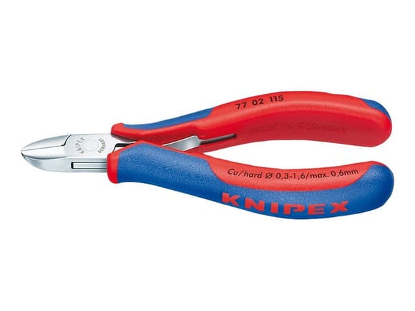 Knipex Electronics Diagonal 77 02 115 - Ledningskutter - stål