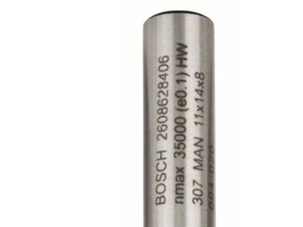 Bosch V-NOTFRÆSER HM 8MM 60GR Ø11X13,7X51MM V-NOTFRÆSER HM 8MM 60GR Ø11X13,7X51MM