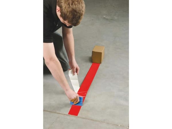 Brady B-514, Röd, Polyester, -18 ° C, 60 ° C, 30,48 m, 101,6 mm