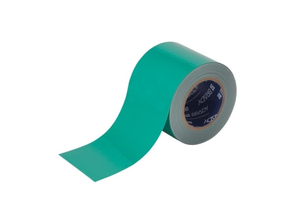 Brady B-514, Grønn, Polyester, -18 °C, 60 °C, 30,48 m, 101,6 mm