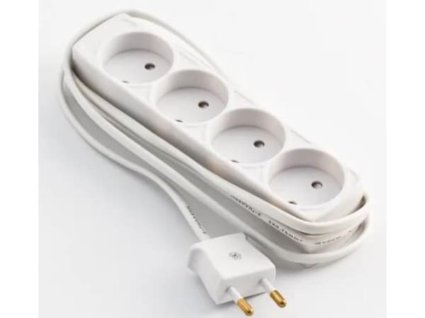 Microconnect GRUELU4H015, 1.5 m, Indoor, Type K, Type K, Straight, White