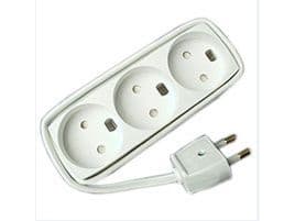 Microconnect GRUELU4H015, 1.5 m, Indoor, Type K, Type K, Straight, White