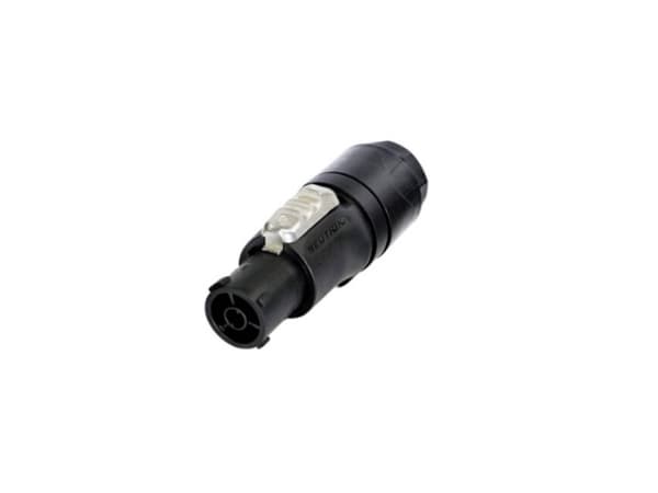 Neutrik NAC3FX-W-TOP-L Kabelbøsning lige 16 A Sort 1 stk