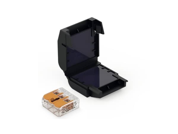 CellPack 407859 EASY-PROTECT/113 Gelboks til forbindingsklemme fleksibel: 0.2-4 mm² stift: 0.2-4 mm² 1 stk Sort