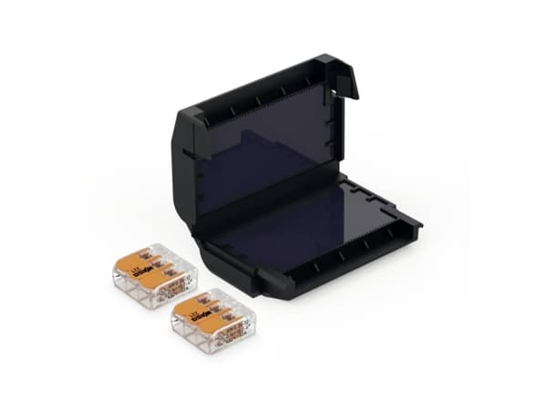 CellPack 407863 EASY-PROTECT/323 Gelboks til forbindingsklemme fleksibel: 0.2-4 mm² stift: 0.2-4 mm² 1 stk Sort