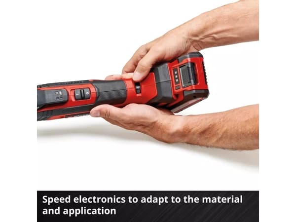 Einhell TP-MG 18 Li BL - Solo, Sliping, Sliping, Saging, Sort, Rød, Batteri, Lithium-Ion (Li-Ion), 18 V, 1,08 kg - SOLO