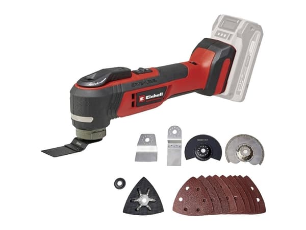 Einhell TP-MG 18 Li BL - Solo, Sliping, Sliping, Saging, Sort, Rød, Batteri, Lithium-Ion (Li-Ion), 18 V, 1,08 kg - SOLO