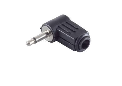 shiverpeaks BS51100-W, 3.5 mm, Svart, Hankoppling, Rak, 1 styck
