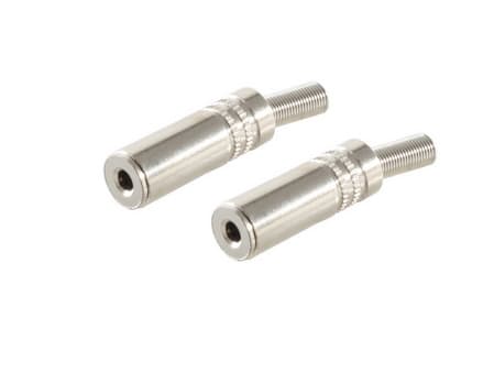 shiverpeaks BS51110-M2, 3.5 mm, Rostfritt stål, Honkoppling, Rak, Metall, 2 styck