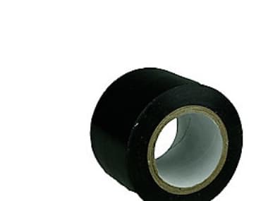 Tape PVC 50mm Sort (25M) -