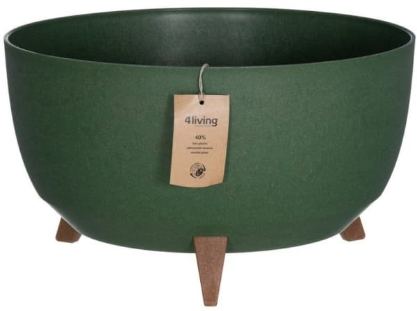 4Living Pot Roma med ben 47 cm grønn