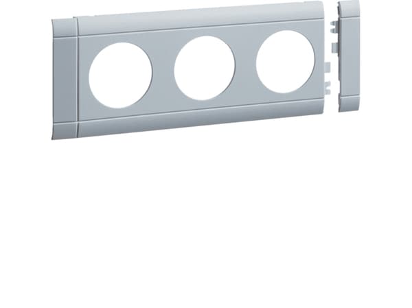 Hager GB08030LAN, alumiini, synteettinen ABS, 1 kpl Alumiini