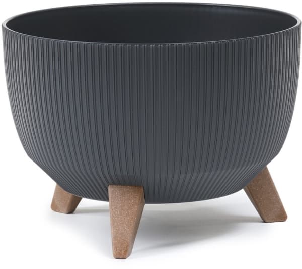 4Living Pot Roma Line med ben 47 cm antrasitt
