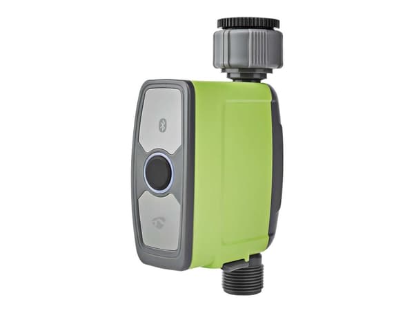 Nedis SmartLife - Vattenventil - trådlös - Bluetooth - 2.412 - 2.484 GHz - grå, grön