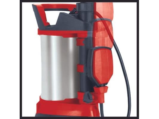 Einhell GE-DP 7535 N LL ECO, 750 W, AC, 0,9 stang, 18500 l/t, IPX8, Sort, Rød, Rustfritt stål