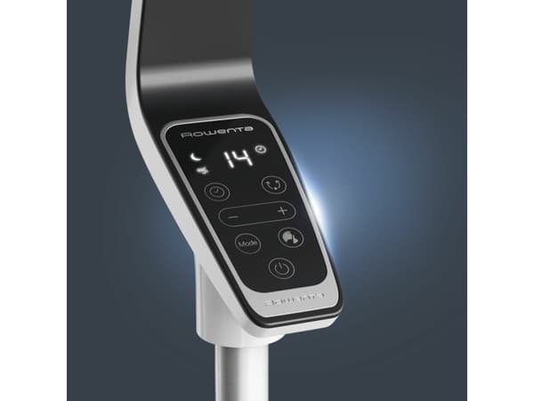 Rowenta Turbo Silence Extreme VU5690, Husholdningsvifte, Sort, Hvit, Gulv, 35 dB, 3990 m³/t, 120°