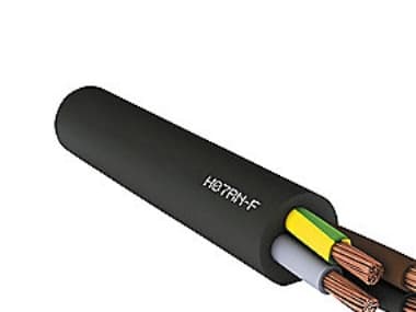 Produktbild von 4 Mm² 5-adriges Gummikabel H07RN-F – Flexibel, Schwerlasttauglich, Für Outdoor & Industrie