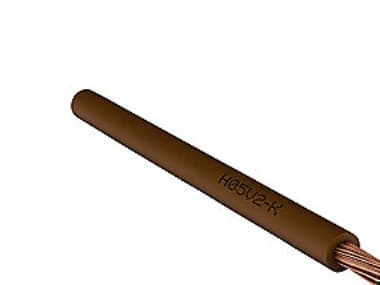PVT 1X2,5MM GUL/GRÖN H07V2-K S - Installationskabel H07Z-K Gul/Grön 2,5mm² - (100 meter)