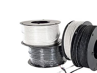 Textilkabel 2X0,75 Vit 180Gr - - (100 meter)