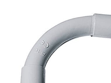 bøjning for alm/hf plastrør ø - Bøjning for installationsrør HF Ø20 mm
