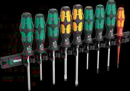 Wera 05051012001, 410 mm, 150 mm, 55 mm, 1,16 kg, 9 stykker