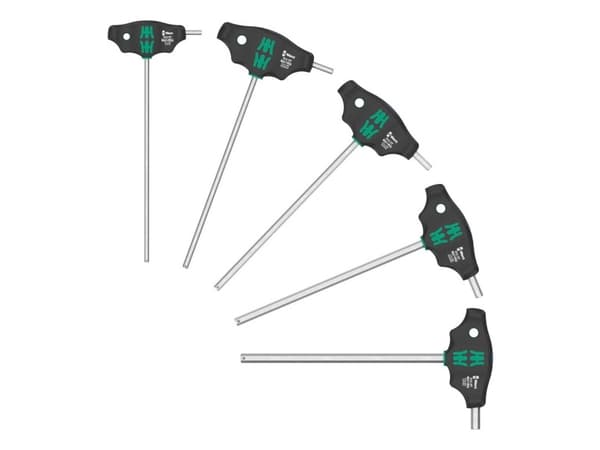 Wera 05136070001, 265 mm, 130 mm, 65 mm, 730 g, 5 styck, Tjeckien