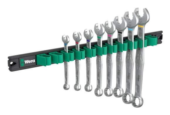 Wera 05020235001, 1/2,3/4,3/8,5/16,5/8,7/16,9/16,11/16", Svart, Rostfritt stål, Tjeckien, 380 mm, 160 mm, 45 mm