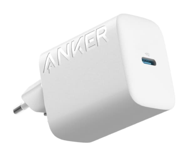 Anker Innovations 312 Charger 20W laturi 1x USB-C valkoinen (A2347G21)