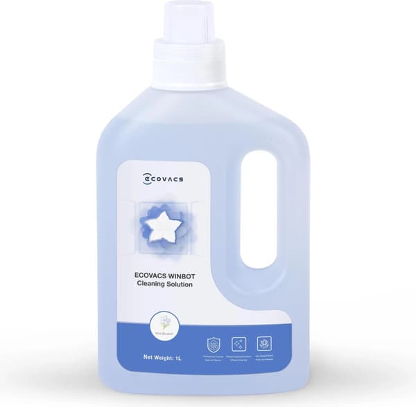 Ecovacs Rengöringsvätska WINBOT Fönsterputsningsrobotar - 1000 ml.