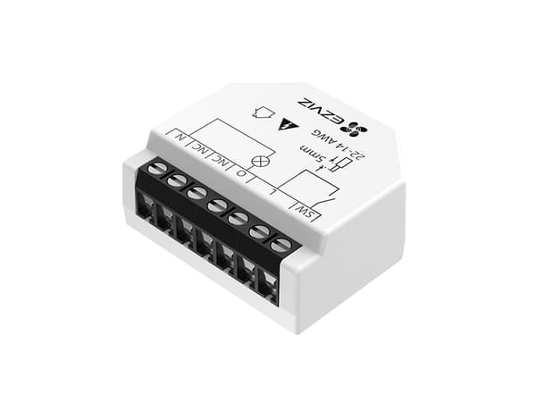 EZVIZ T35W, Trådlös, Wi-Fi, Vit, 1 kanaler, Vägg, 2400 MHz