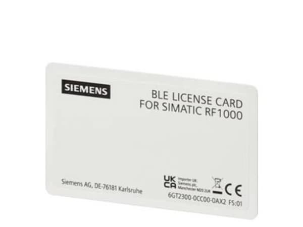 Siemens 6GT2300-0CC00-0AX2 Konfigurationskort