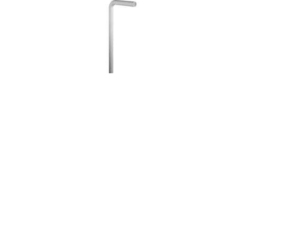 FIX-PRO Hvid afløbsrør i 90 grader 32mm 220x680mm