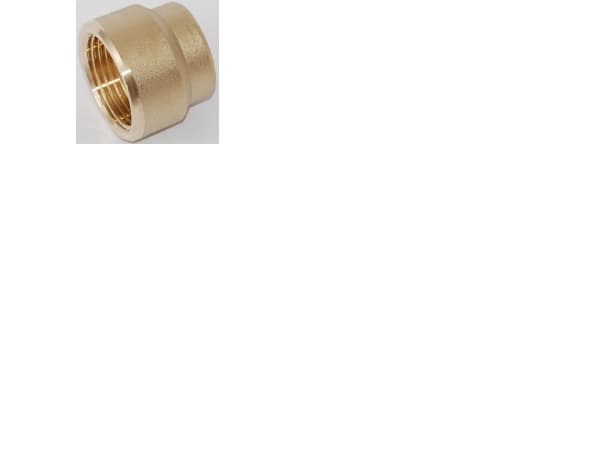 FIX-PRO FORMMUFFE MESSING 1/2X3/8".