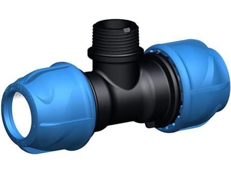 FIX-PRO GF IJOINT TEE 25 MM X 1/2" N X 25 MM